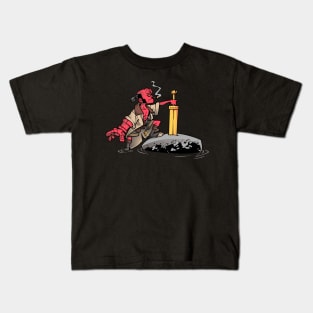 The Sword and the Stone Fist Kids T-Shirt